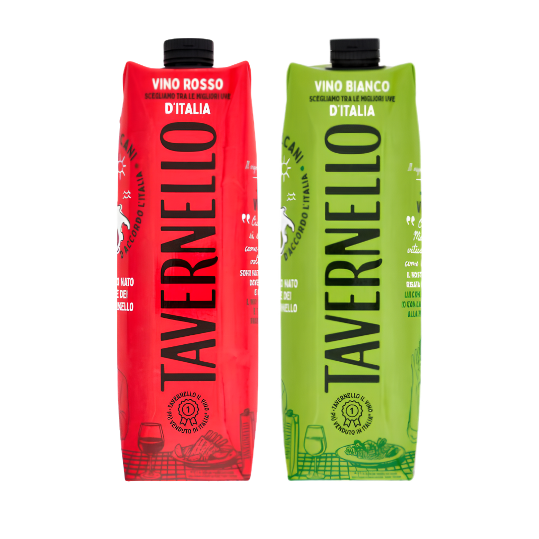 TAVERNELLO rosso/bianco 1 lt