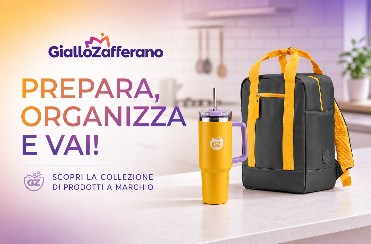 Prepara, organizza e vai