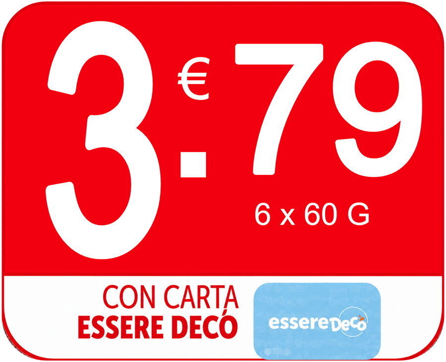MAREAPERTO tonno olio oliva 6 x 60 gr