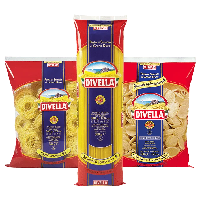 DIVELLA pasta gr 500